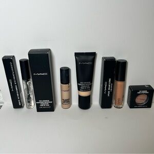 MAC Cosmetics New makeup set, Pro Longwear foundation concealer Lipglass & more